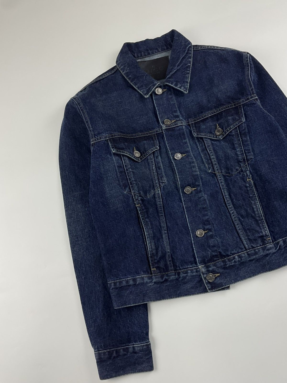 Gucci Gucci x Tom Ford F/W'98 Trucker Denim Size US M / EU 48-50 / 2 - 4 Thumbnail