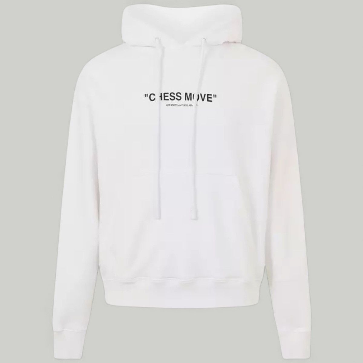 Off-White Off-White Chess Mode Hoodie Size US S / EU 44-46 / 1 - 1 Thumbnail