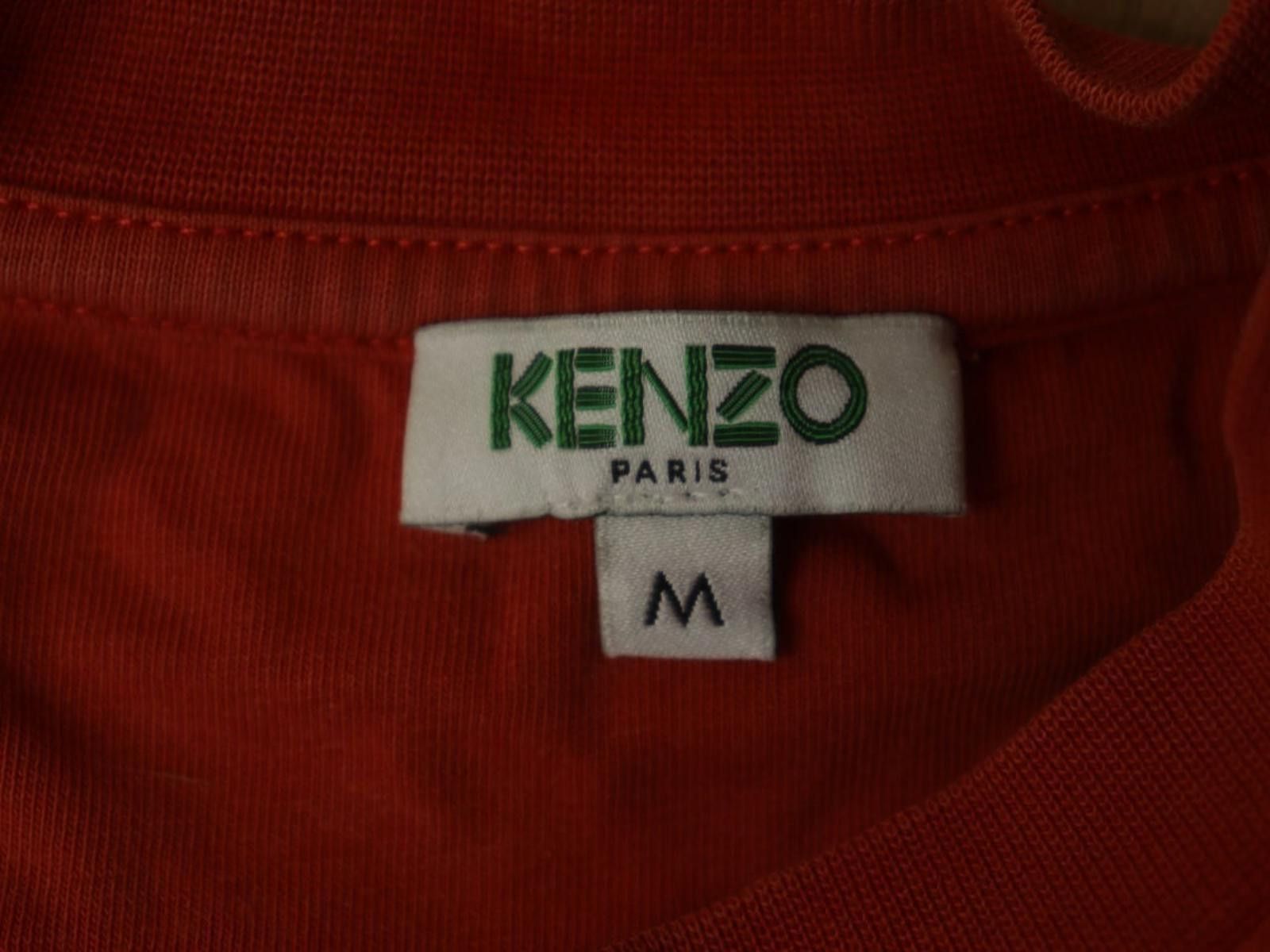 Kenzo Kenzo Orange Crew Neck Casual Pullover Tee Shirt Size M Size US M / EU 48-50 / 2 - 9 Thumbnail