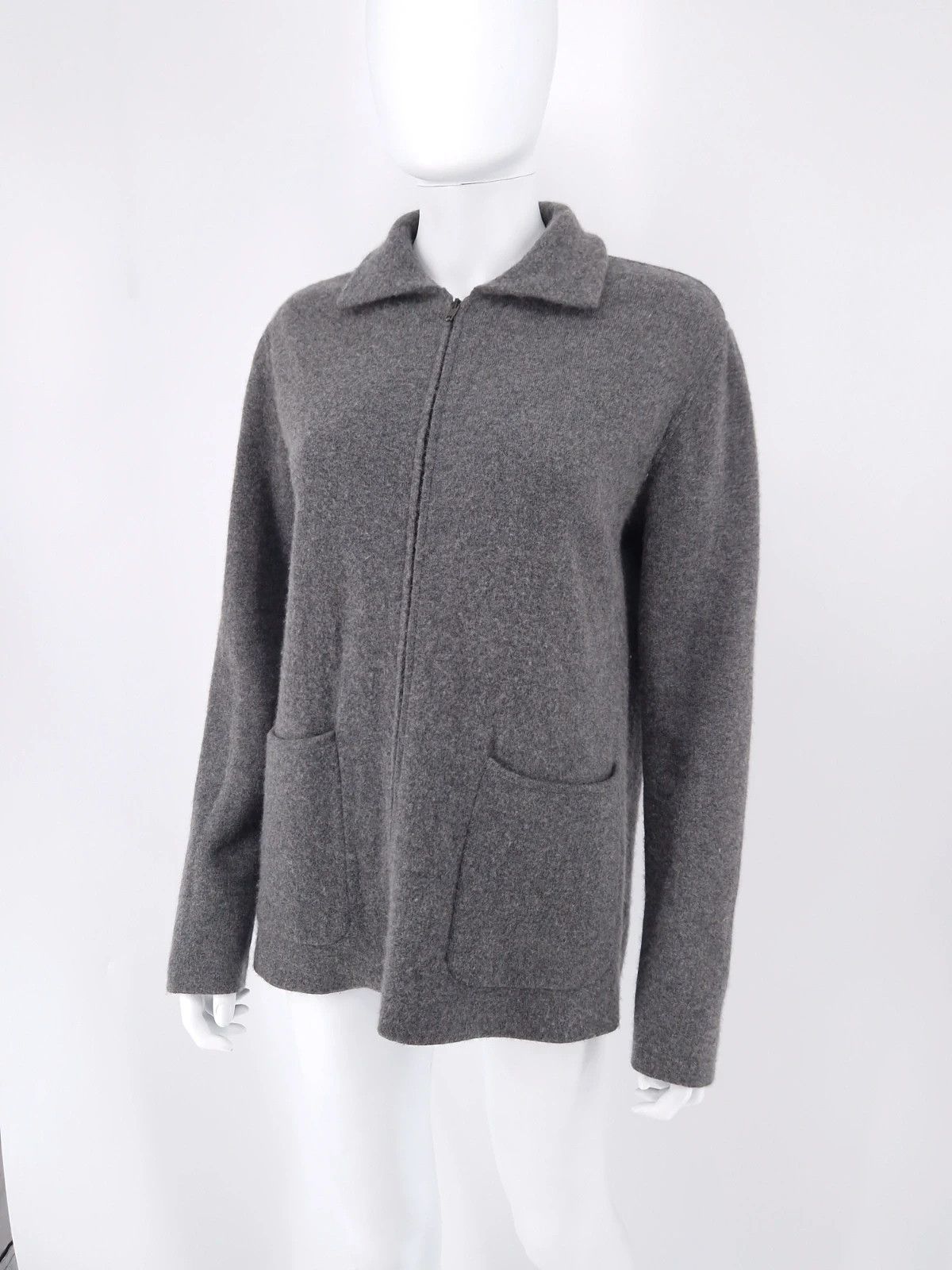Loro Piana Loro Piana Cashmere Full Double Zip Knit Size L / US 10 / IT 46 - 6 Thumbnail