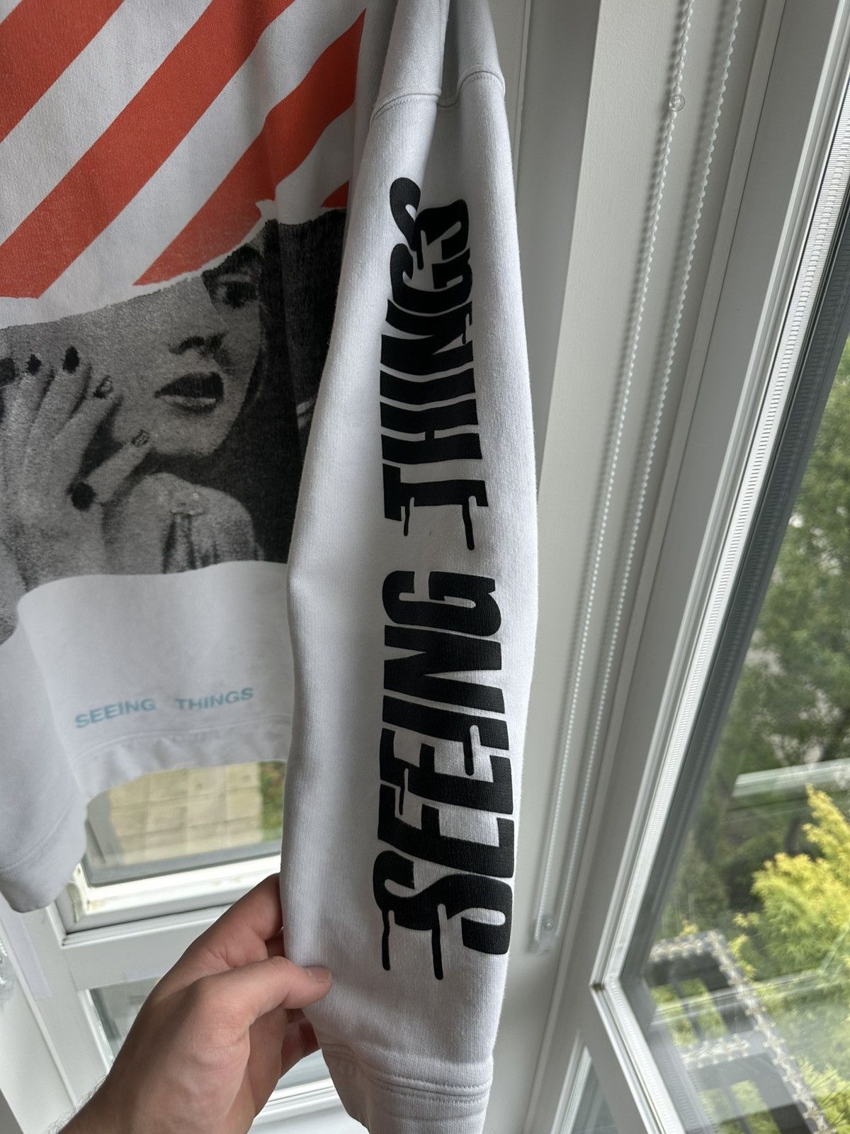 Off-White Off - White “Seeing Things” Oversized Hoodie Size US S / EU 44-46 / 1 - 4 Thumbnail
