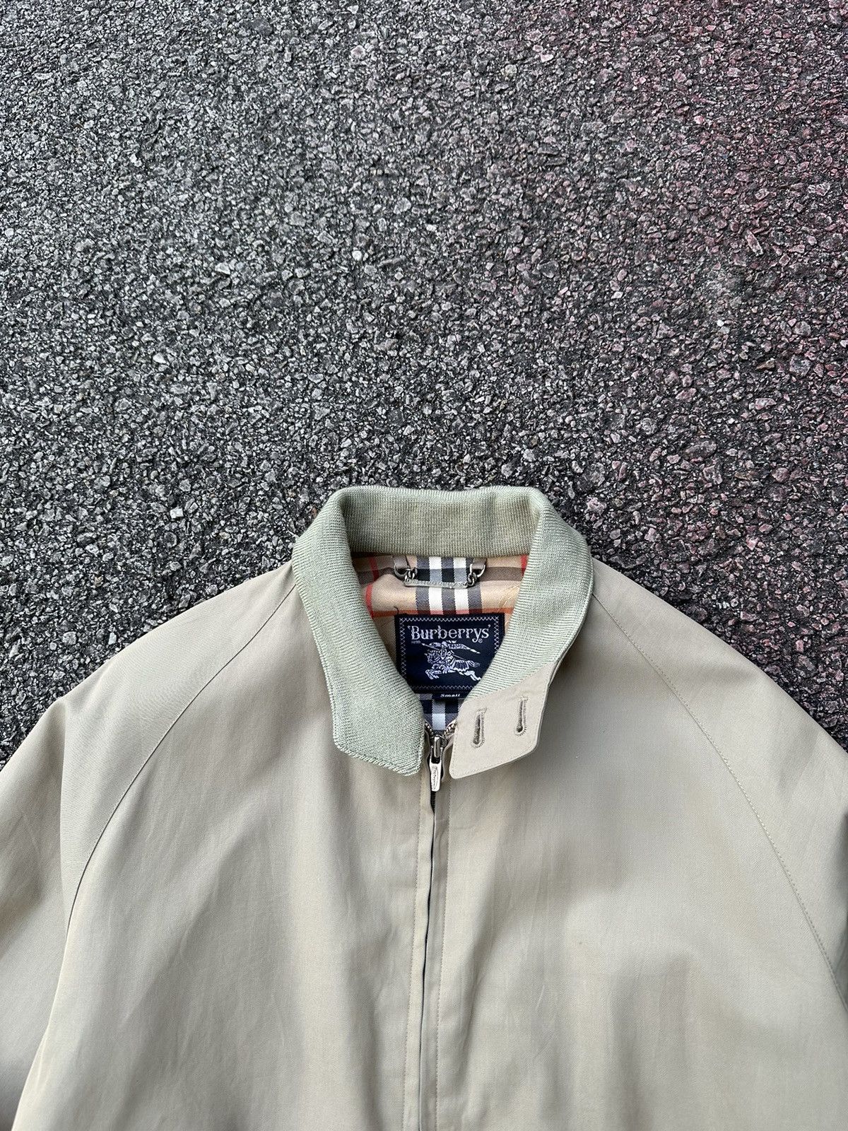 Burberry 👹Vintage Burberrys Prorsum Novacheck Lined Bomber Jacket Size US S / EU 44-46 / 1 - 8 Thumbnail