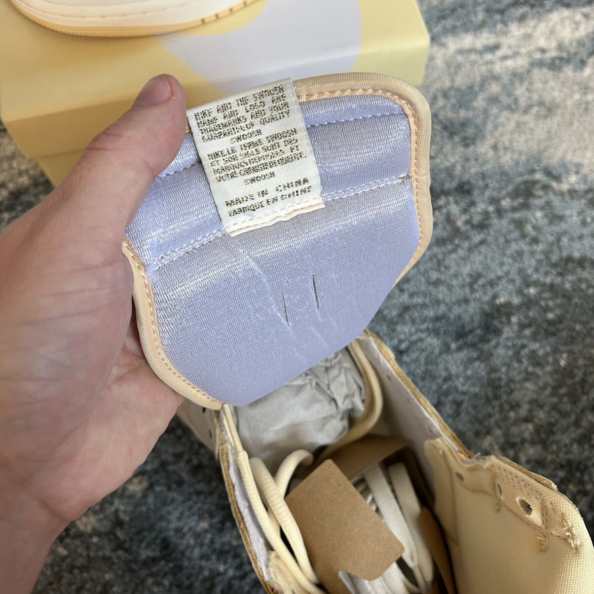Jordan Brand × Nike AJ1 HiGH CRAFT ViBRATiONS OF NAiJA SAiL PALE VANiLLA CREAM Size US 9.5 / EU 42-43 - 8 Thumbnail