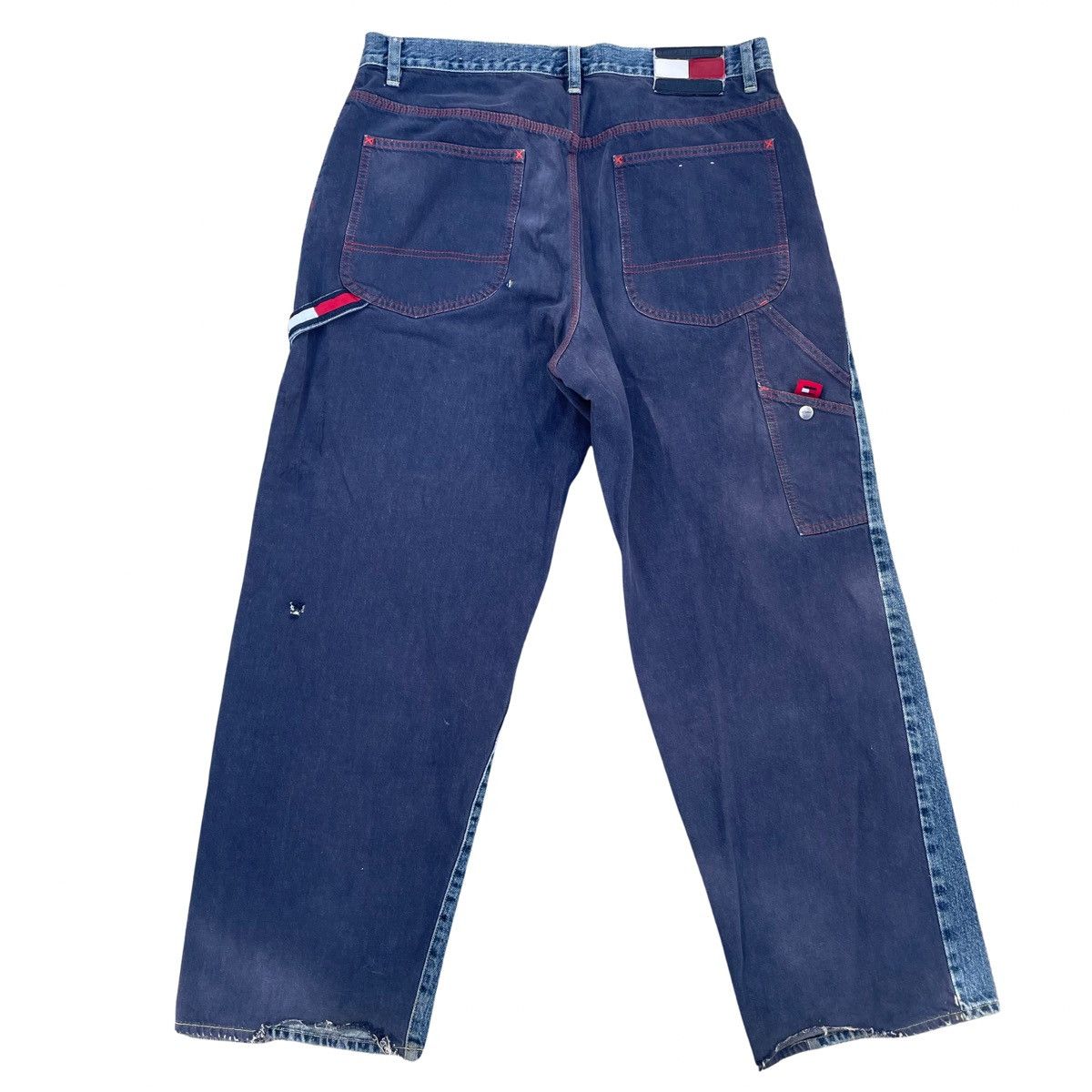 Tommy Hilfiger Vintage Tommy Hilfiger Baggy Carpenter Pant Size 34 RARE Size US 34 / EU 50 - 6 Thumbnail
