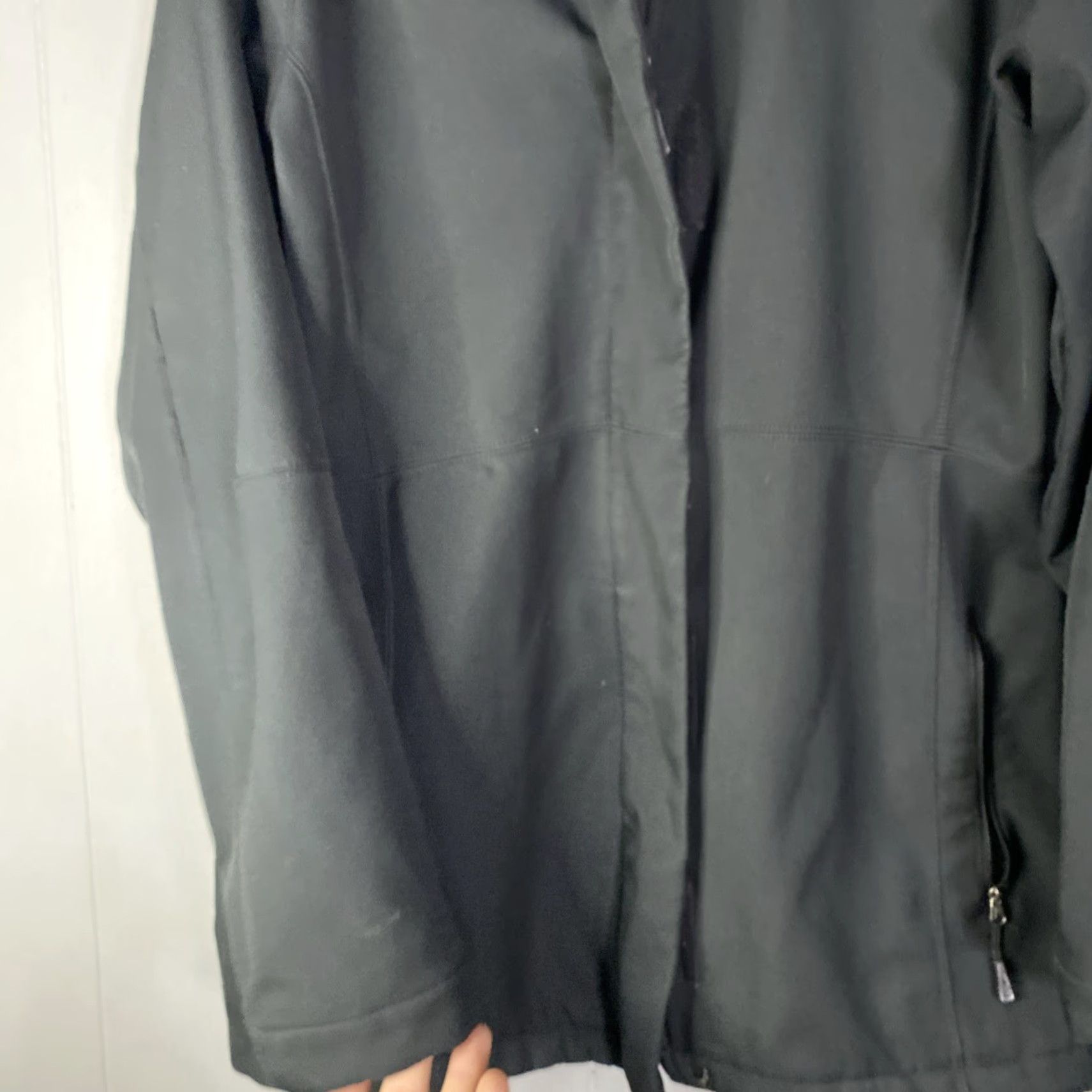 The North Face The North Face Jacket M Black Fleece Lined Softshell Outdoors Hiking Apex Camping Zip Pockets Logo Windbreaker Womens Size M / US 6-8 / IT 42-44 - 6 Thumbnail