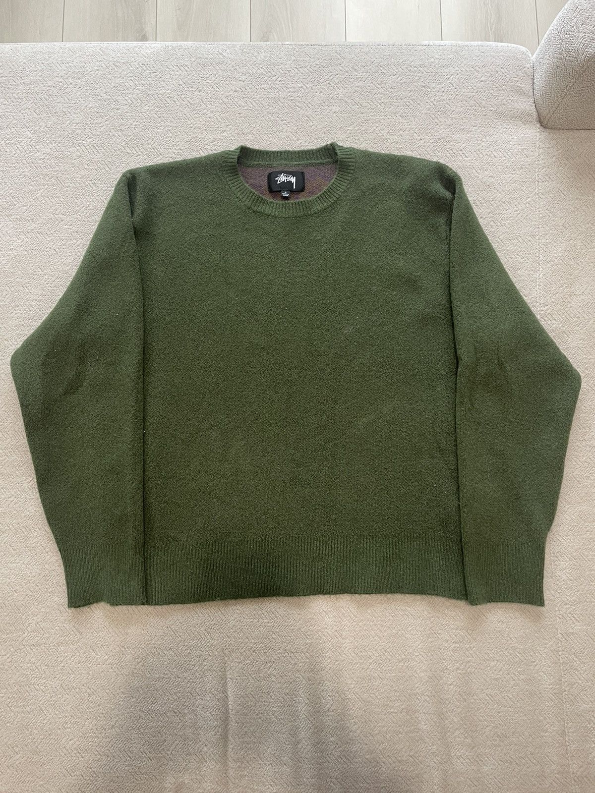 Stussy SS21 stussy paisley knit sweater | Grailed