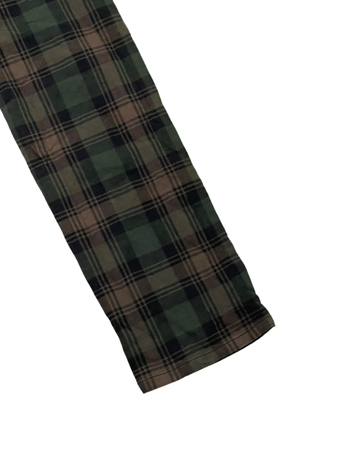 Japanese Brand Slim Check Pant Rageblue Stretch 7🟦0 Size US 33 - 3 Thumbnail