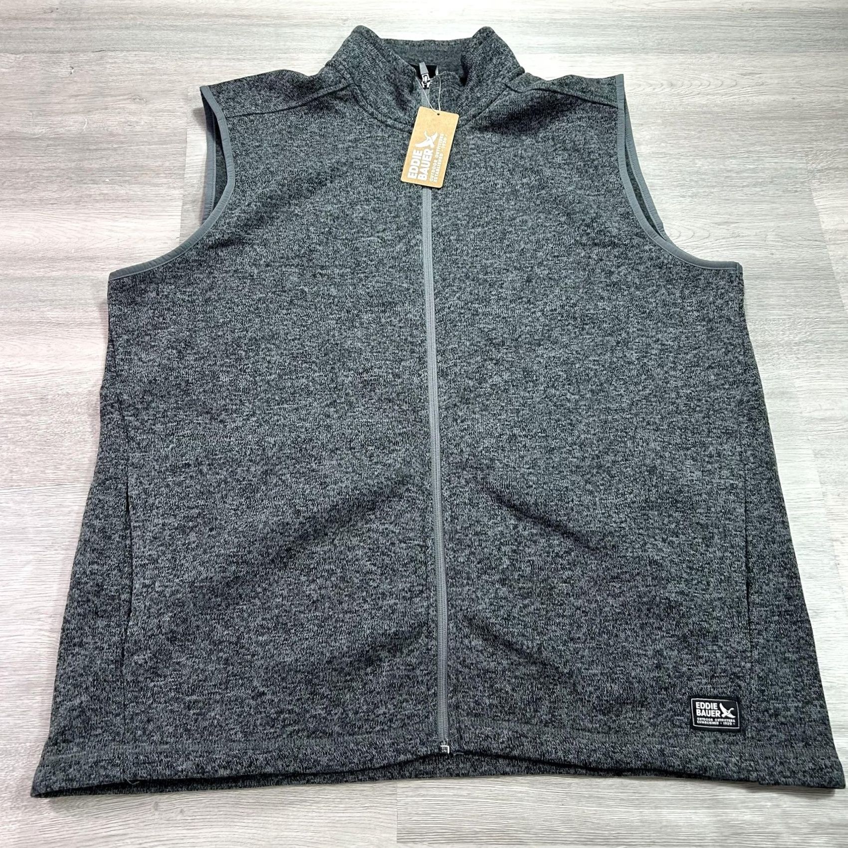 Eddie Bauer Eddie Bauer Radiator Vest 3.0 Womens XL Gray Fleece Full Zip Outdoor Warm Vest Woman XL Gray Full Zip Pockets Casual Travel Size XL / US 12-14 / IT 48-50 - 2 Thumbnail