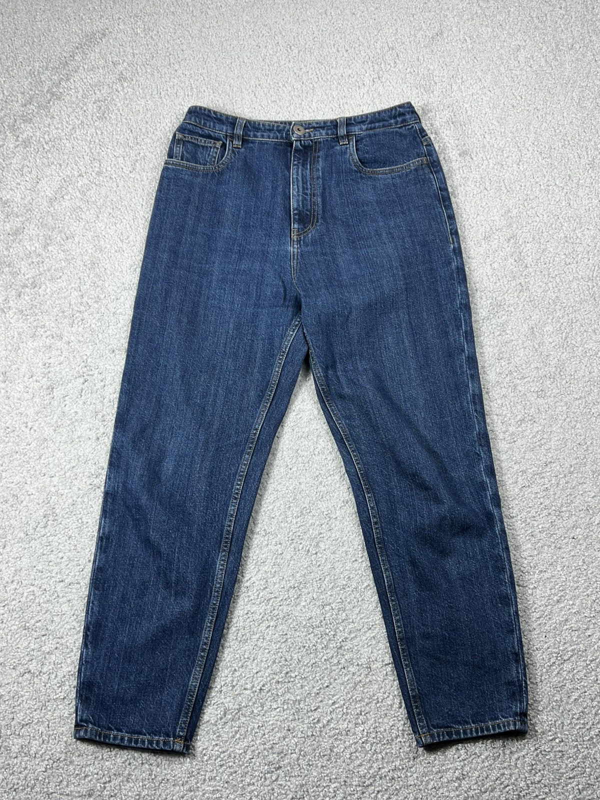 Prada Prada Triangle Blue Boyfriend Jeans Size 28 Size 28" / US 6 / IT 42 - 5 Thumbnail