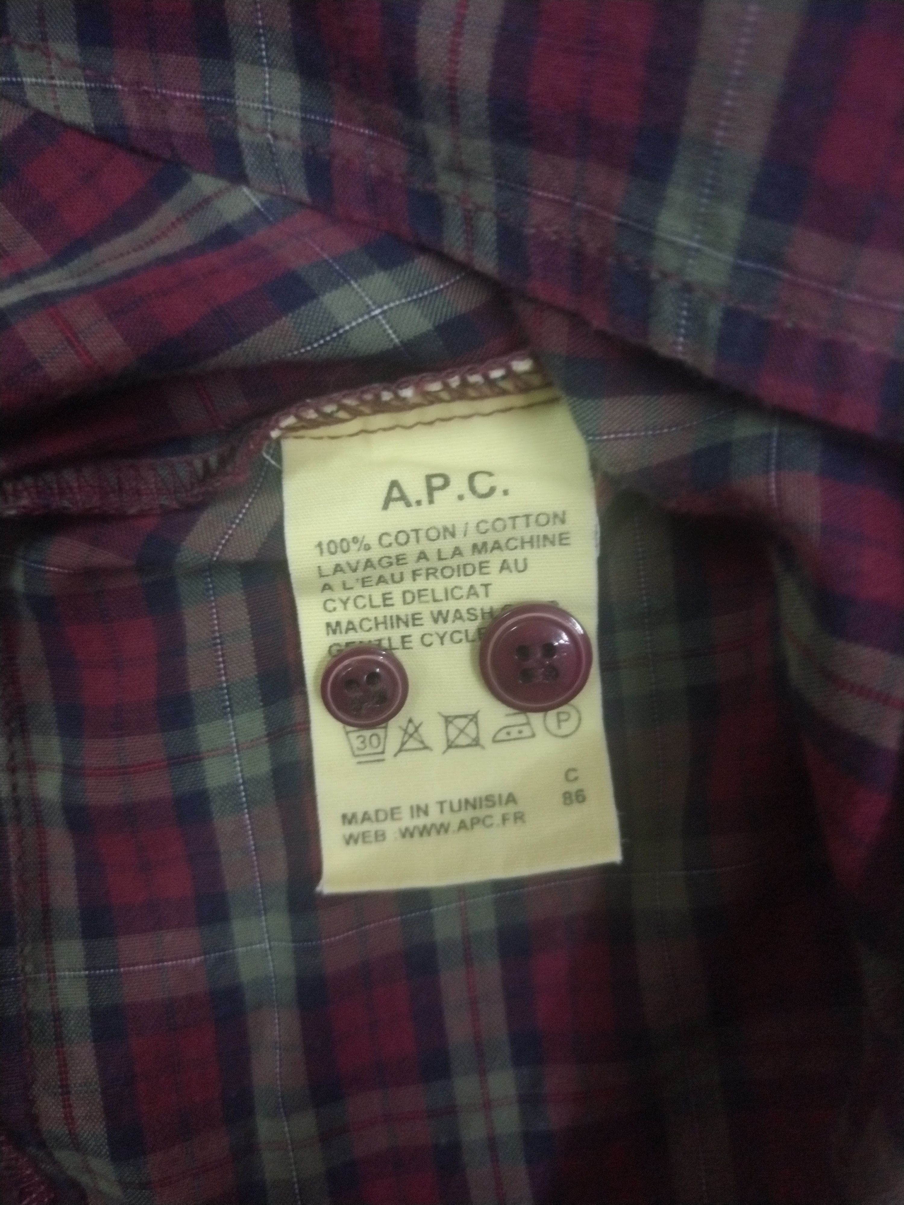 A.P.C. A. P. C. Shirt Size S / US 4 / IT 40 - 3 Thumbnail
