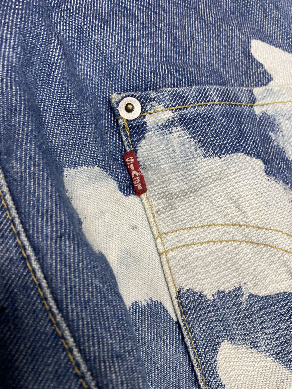 Levi's vintage levis engineered star back painted distressed Size US 30 / EU 46 - 11 Thumbnail