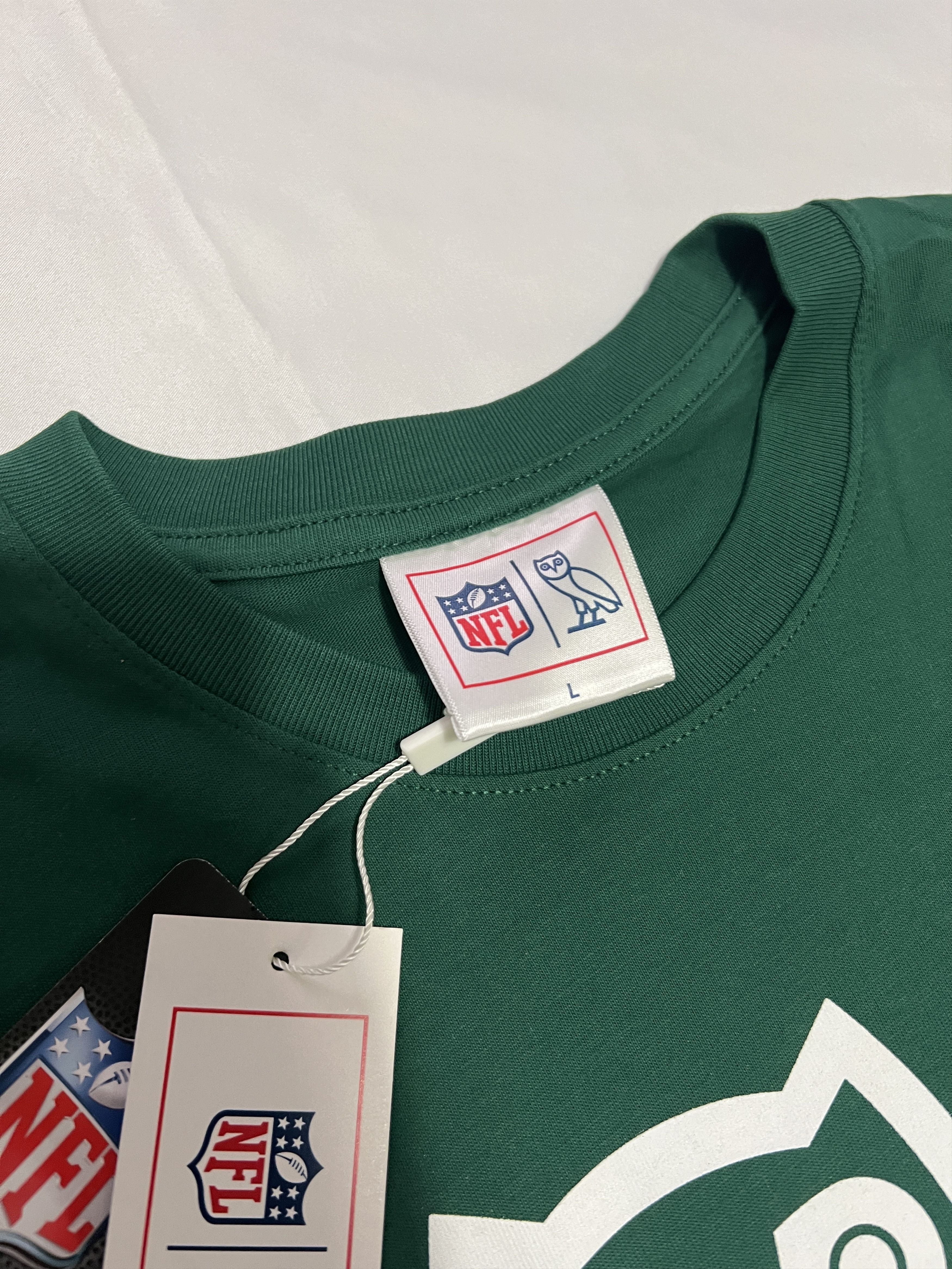Drake OVO x NFL NEW YORK JETS OG OWL T-SHIRT TEE Size US L / EU 52-54 / 3 - 2 Thumbnail