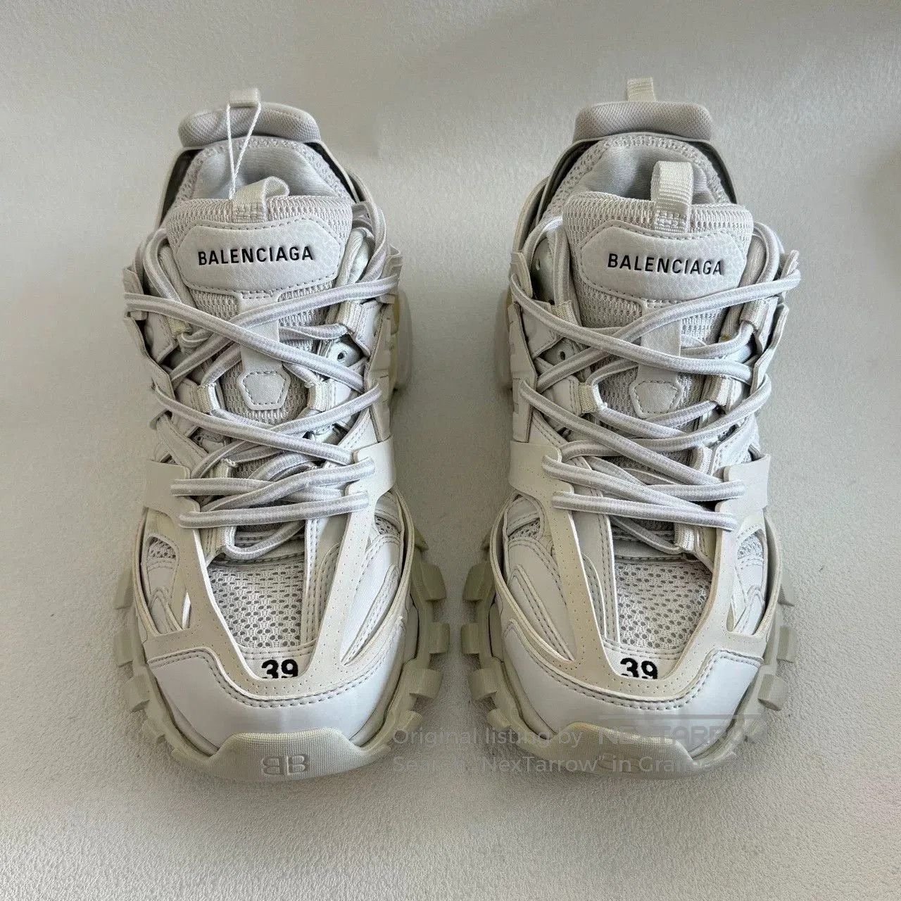 Balenciaga balenciaga track 1.0 dad sneakers in white. Size US 8.5 / EU 41-42 - 2 Thumbnail
