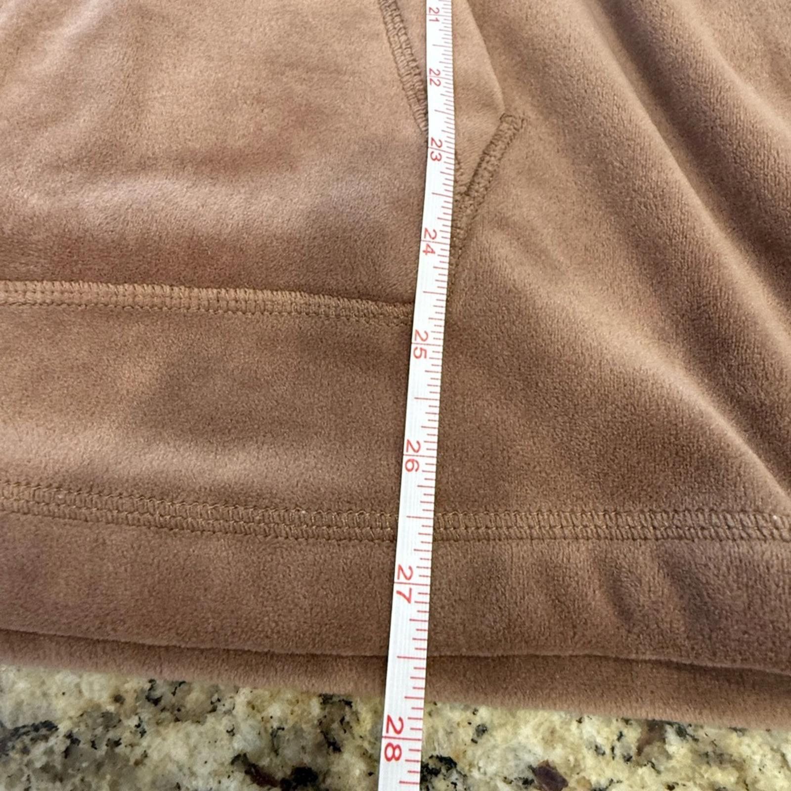 Other Brown velour sweatshirt kangaroo pocket SZ L/XL Size M / US 6-8 / IT 42-44 - 8 Thumbnail
