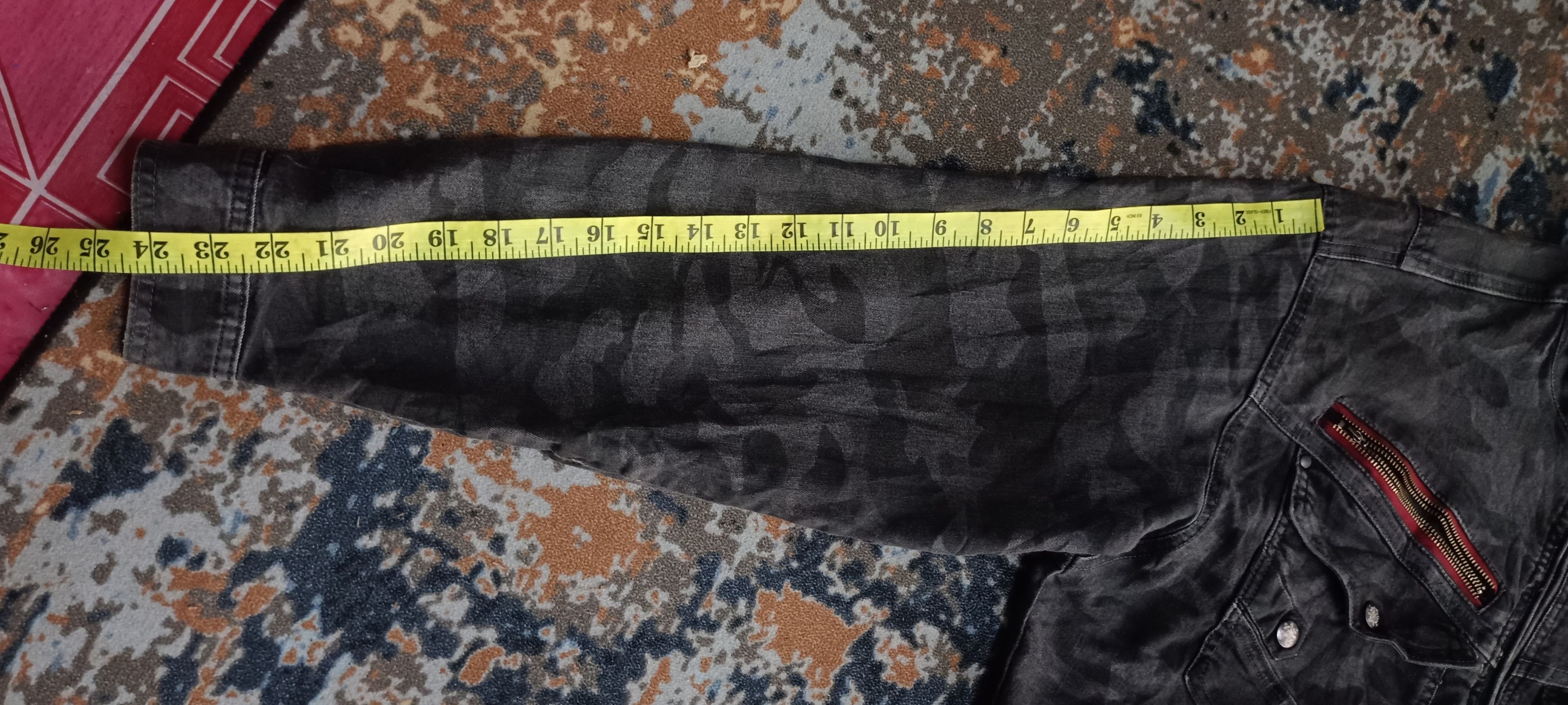 Japanese Brand Jawin Camouflage Denim Tactical Pocket Jacket Size US L / EU 52-54 / 3 - 17 Thumbnail