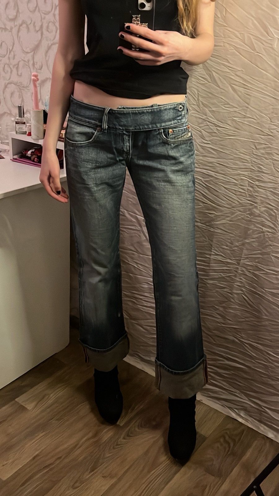 Diesel Diesel low-rised jeans 2000s Size 27" / US 4 / IT 40 - 3 Thumbnail