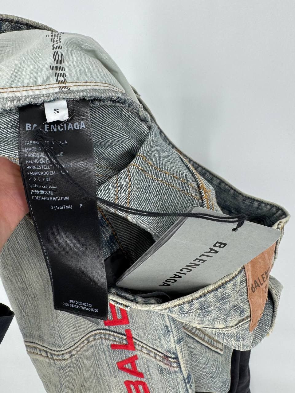 Balenciaga Balenciaga Italian Indigo Ring Flared Jeans with shirt Size US 31 - 6 Thumbnail