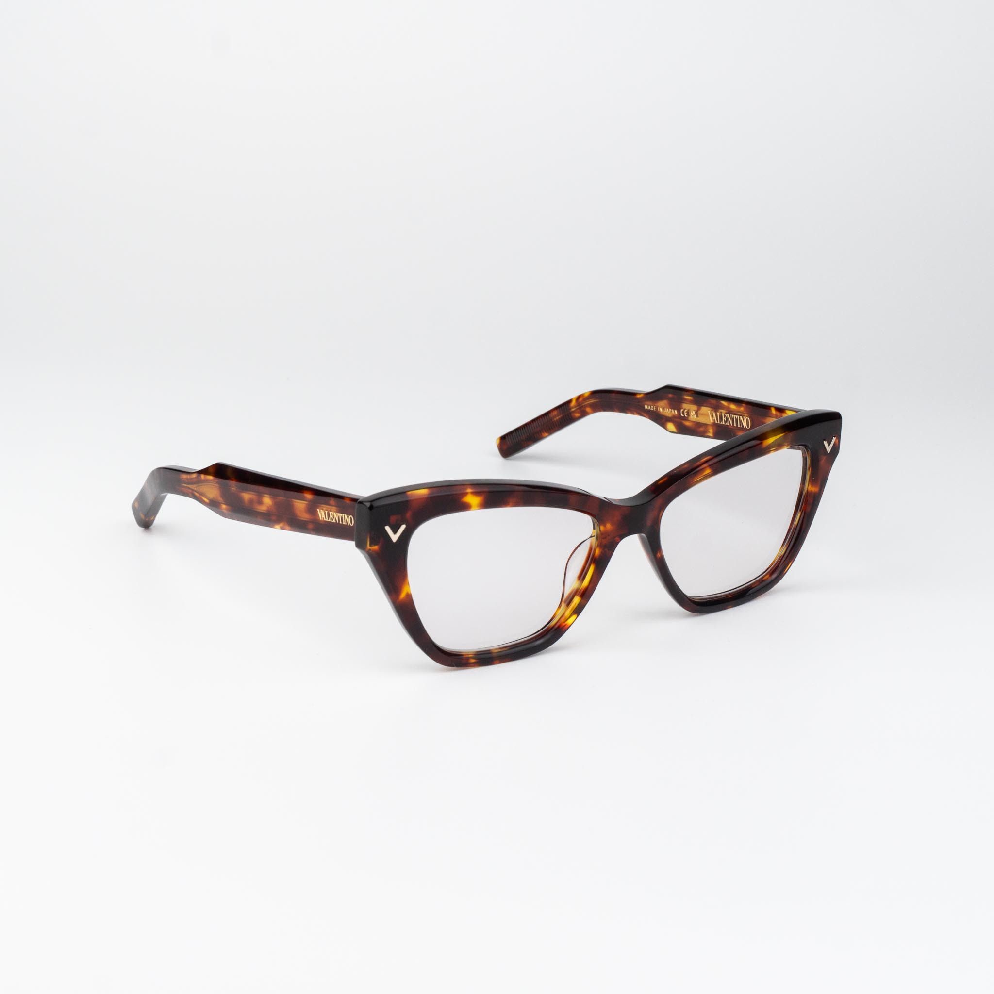 Valentino Valentino Women Eyeglasses Havana Cat Eye V-TALE VLX-140 B Size ONE SIZE - 4 Thumbnail