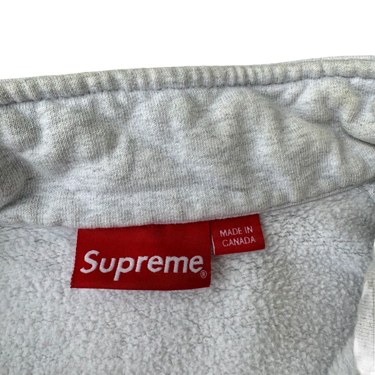 Supreme Supreme World Famous Half Quarter Zip Ash Grey Hype Skater Size US M / EU 48-50 / 2 - 15 Thumbnail