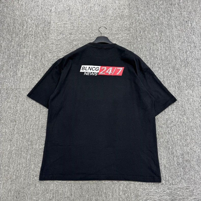 Other Balenciaga letter print short sleeve Size US L / EU 52-54 / 3 - 2 Thumbnail