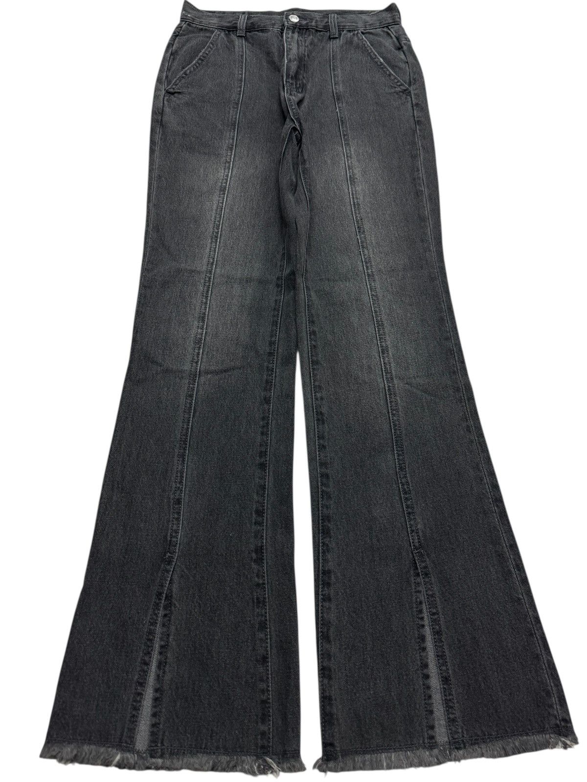 Japanese Brand 💥BAGGY FLARE💥VTG JAPANESE CLASSIC BOOTCUT MUDWASH STYLE Size US 27 - 1 Thumbnail