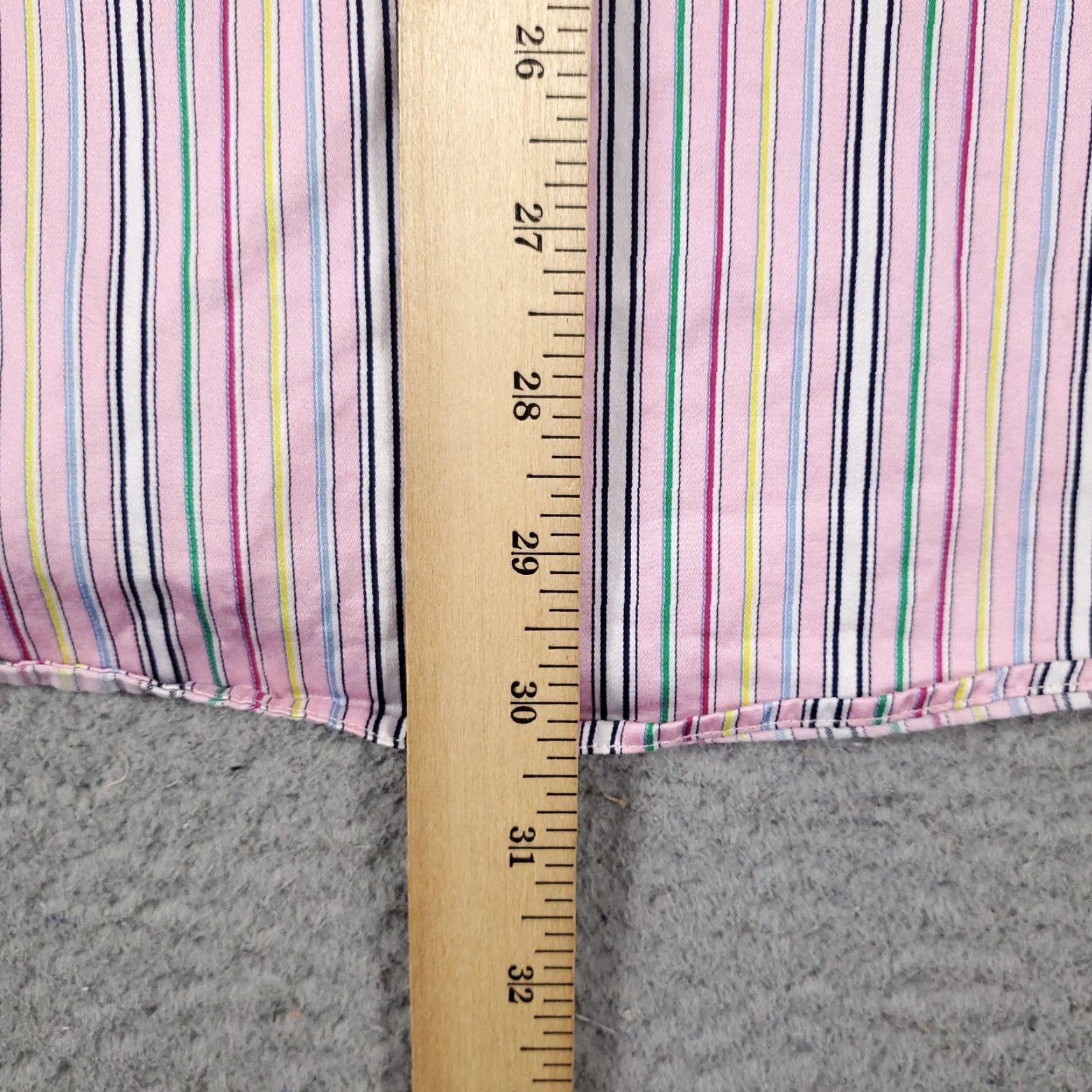 BUGATCHI Bugatchi Uomo Shirt Mens L Pink Plaid Button-Up Long Sleeve Size US L / EU 52-54 / 3 - 4 Thumbnail