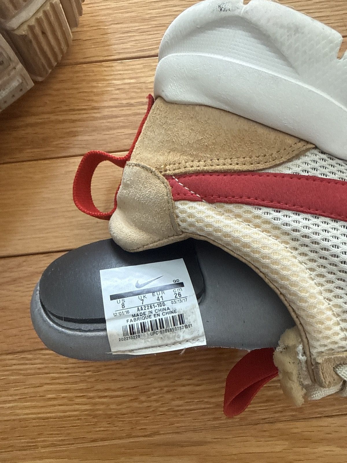 Nike × Tom Sachs NikeCraft Mars Yard Shoe 2.0 Size US 8 / EU 41 - 6 Thumbnail