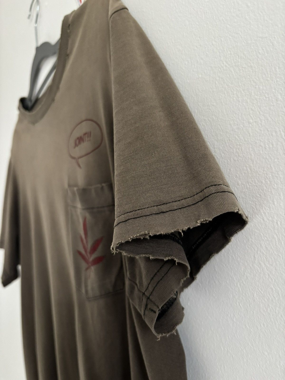 number (n)ine joint!! pocket t shirt