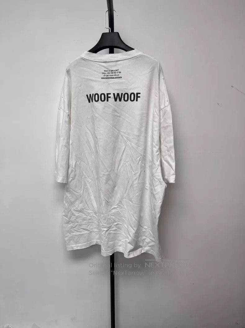 Balenciaga Balenciaga Colorful Dog印花Retro Plain Short Sleeve T-Shirt Size US L / EU 52-54 / 3 - 2 Thumbnail