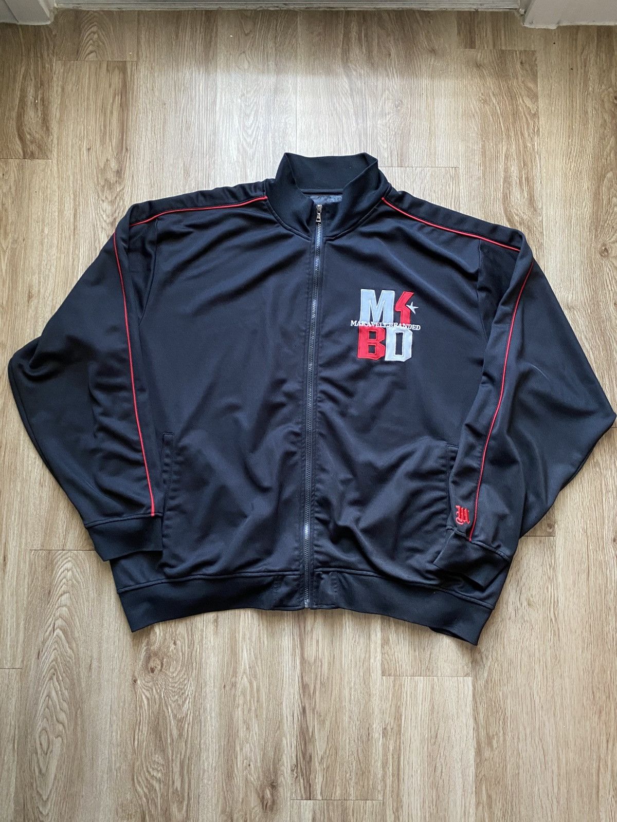 Makaveli Makaveli 2Pac Zip Up Track Jacket Size US XXL / EU 58 / 5 - 2 Thumbnail