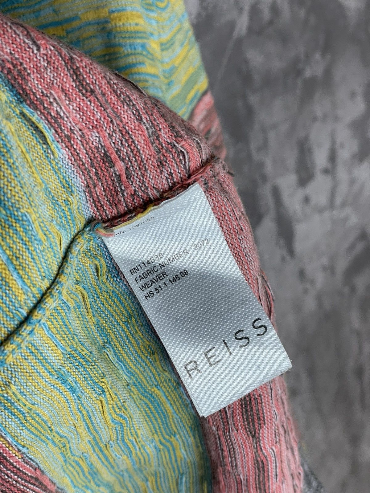 Reiss × Vintage Reiss Vintage Knitted Multicolour Sweater Size US L / EU 52-54 / 3 - 10 Thumbnail