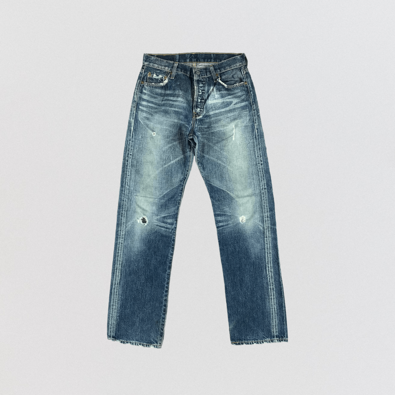 Levi's 90s Vintage Blue Wash Levis 501 Jeans-JM3030 Size US 30 / EU 46 - 1 Thumbnail