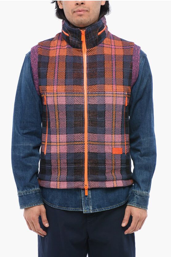 Linen-blended Vest with Removable Hood