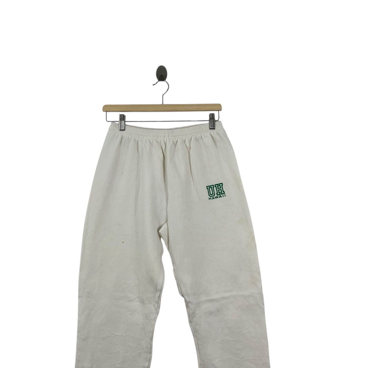 Vintage Vintage 80’ UNIVERSITY OF HAWAII Velva Sheen Jogger Pant Size 26" / US 2 / IT 38 - 2 Thumbnail