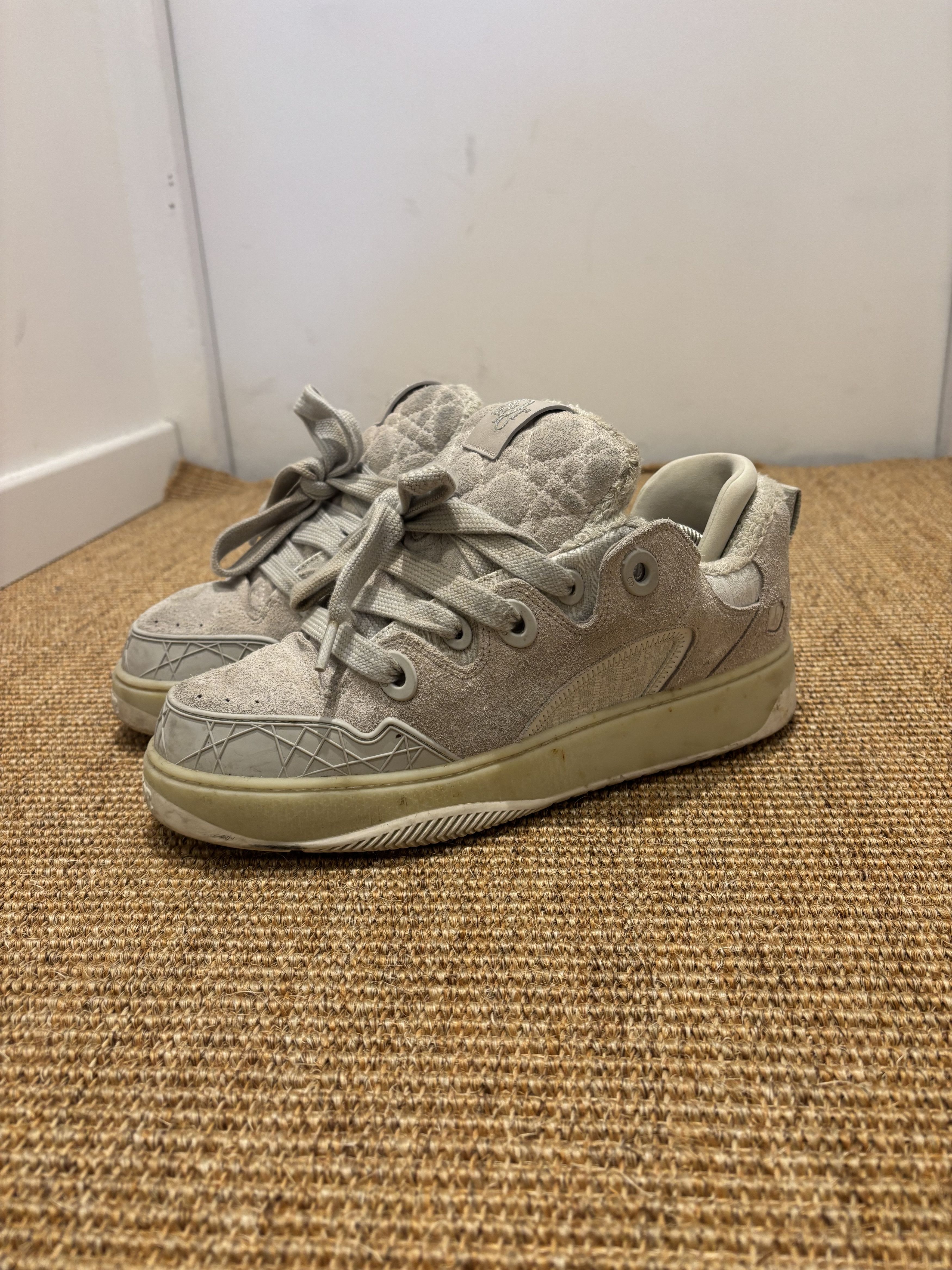 Dior Basket de luxe Dior B9S skater ERL daim crème en tbe Size US 9 / EU 42 - 1 Thumbnail