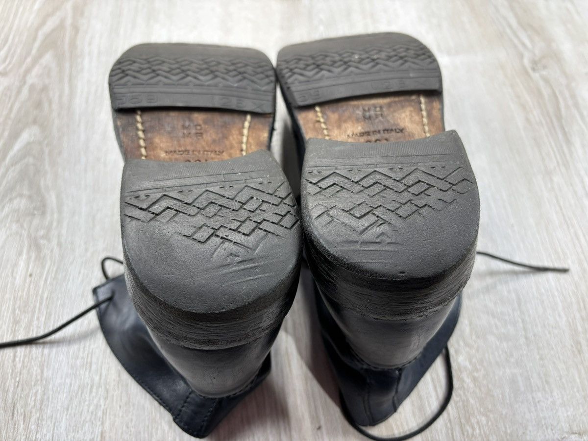 MoMA Womens leather boots MOMA Size 36 1/2 Color Blue Size US 6.5 / IT 36.5 - 9 Thumbnail