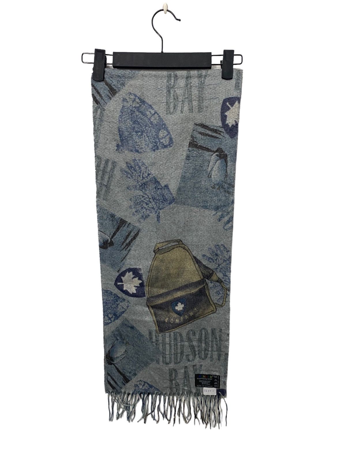 Hudsons Bay × Vintage 💥VINTAGE HUDSON BAY Muffler scarf Size ONE SIZE - 1 Thumbnail