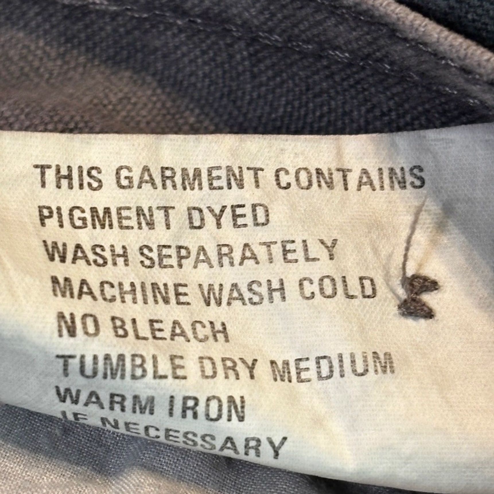 Vintage VTG Britannia Pleated Pants Chino Men 34x30 Gray Adult Regular 90s Made in Hong Kong Size US 34 / EU 50 - 5 Thumbnail