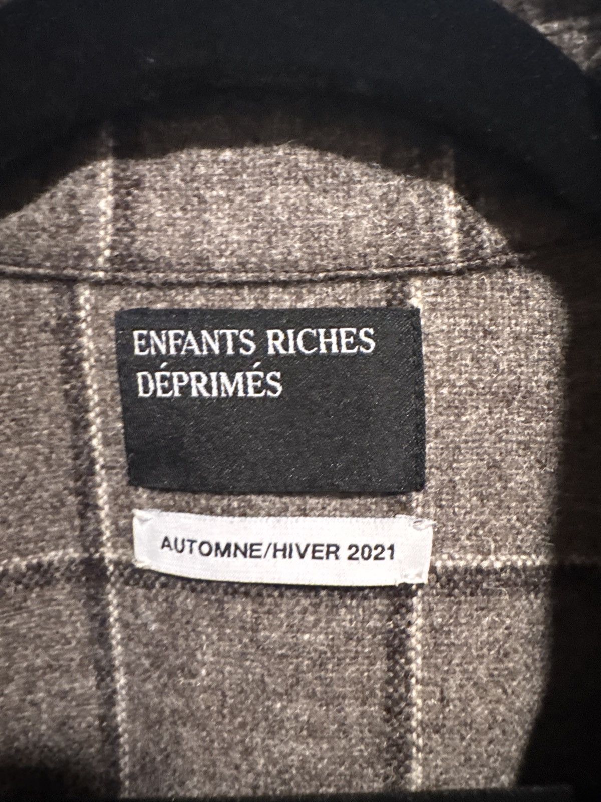 Enfants Riches Deprimes Enfants Riches Déprimés AW21 Adolf Loos Patch Shirt Size US L / EU 52-54 / 3 - 4 Thumbnail