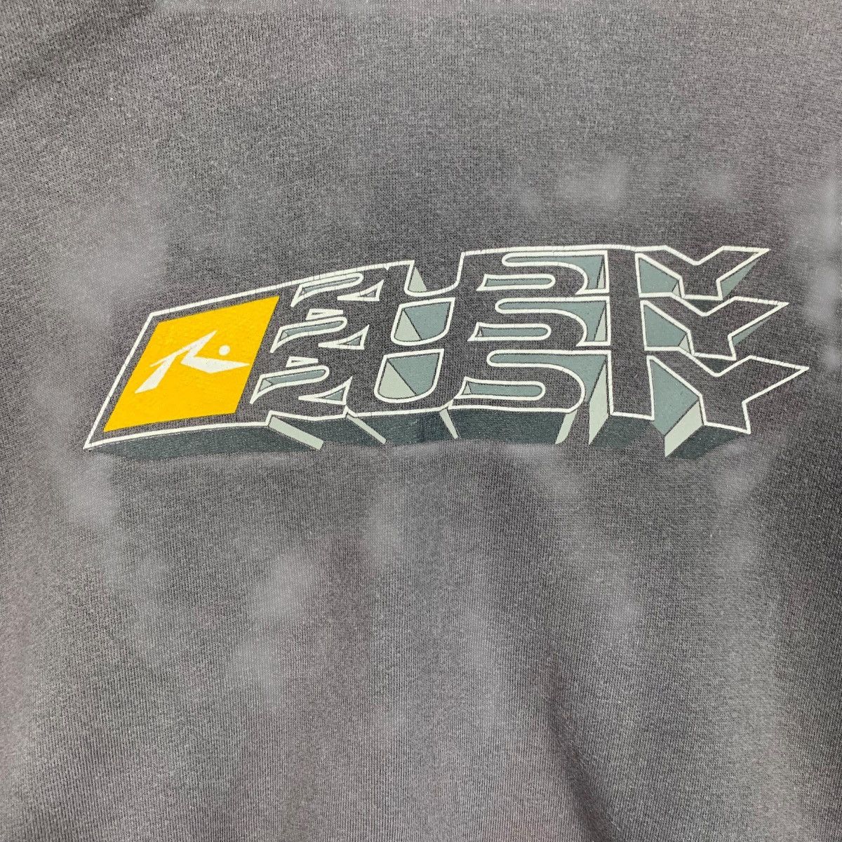 Rusty 90’s RUSTY Big Logo Pullover Hoodie Sweatshirt #3635-C166 Size US L / EU 52-54 / 3 - 9 Thumbnail