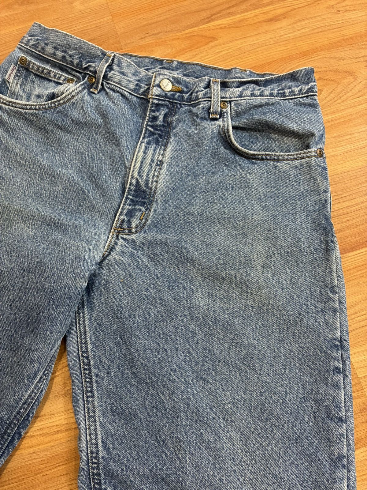 Carhartt 34x30 - Vintage Carhartt Flannel Lined Denim Jeans B21-DST Size US 34 / EU 50 - 2 Thumbnail