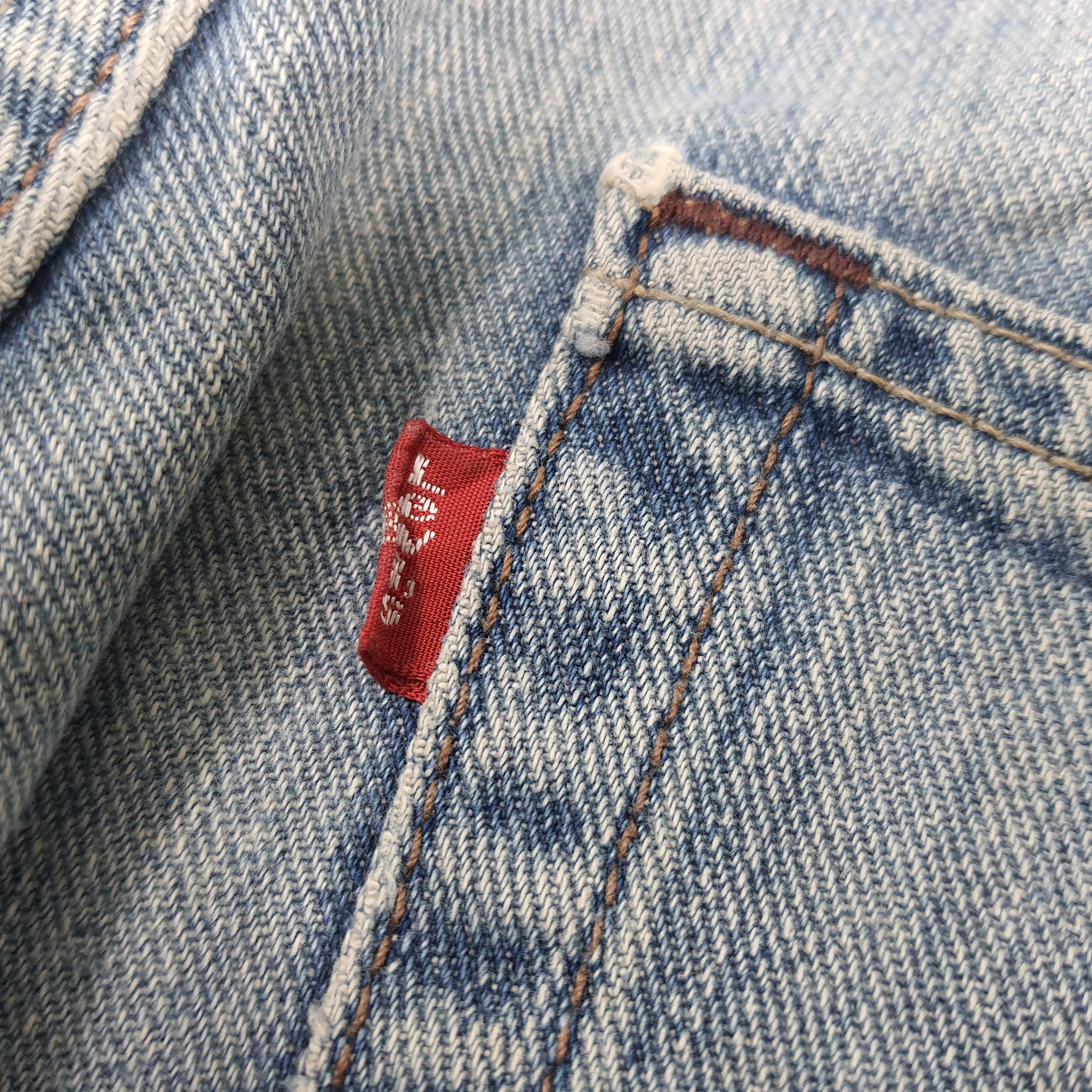 Levi's Vintage Levi's 569 Loose Straight Distressed Jeans C280N18 Size US 34 / EU 50 - 6 Thumbnail