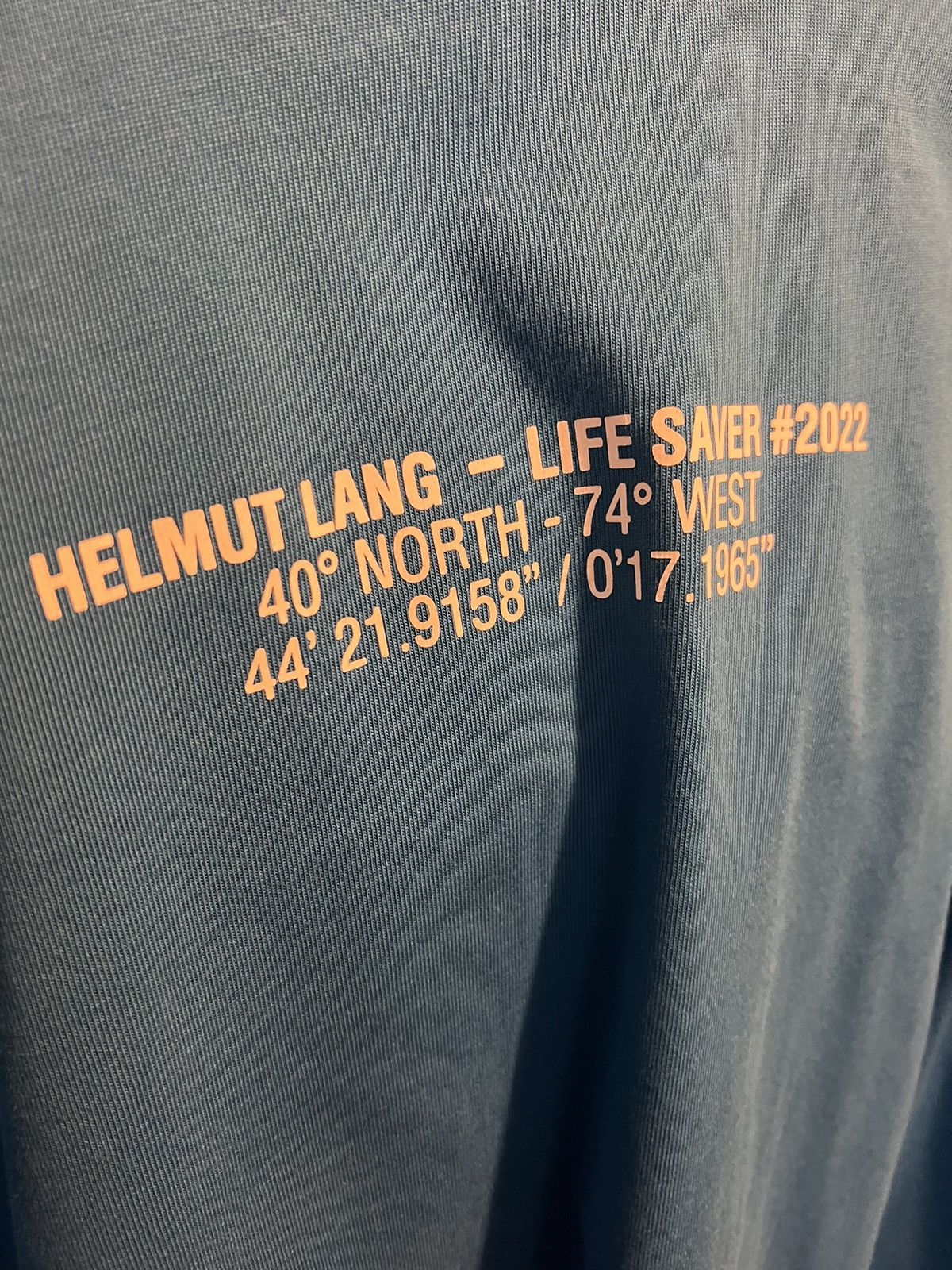 Helmut Lang Helmut Lang - Lifeguard longsleeve t-shirt Size US XL / EU 56 / 4 - 6 Thumbnail