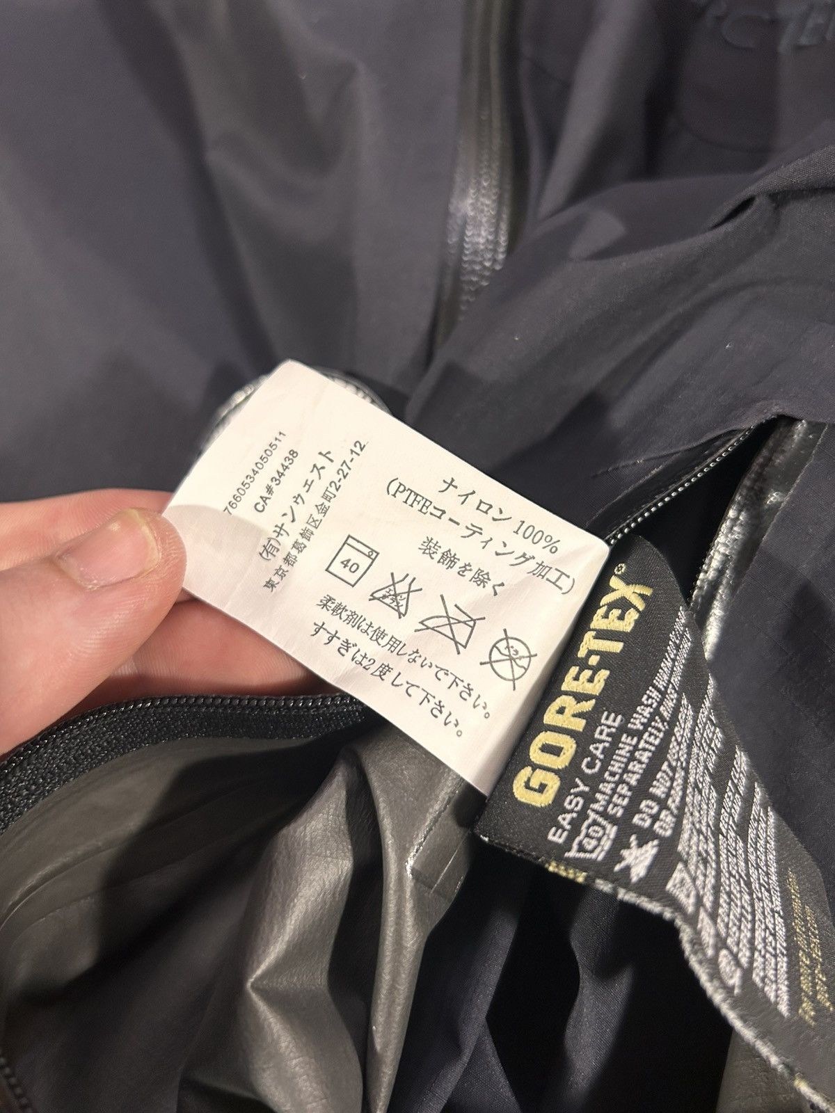Arc'teryx Arc’Teryx Gore’Tex Paclite Shell rain Jacket Size US L / EU 52-54 / 3 - 11 Thumbnail