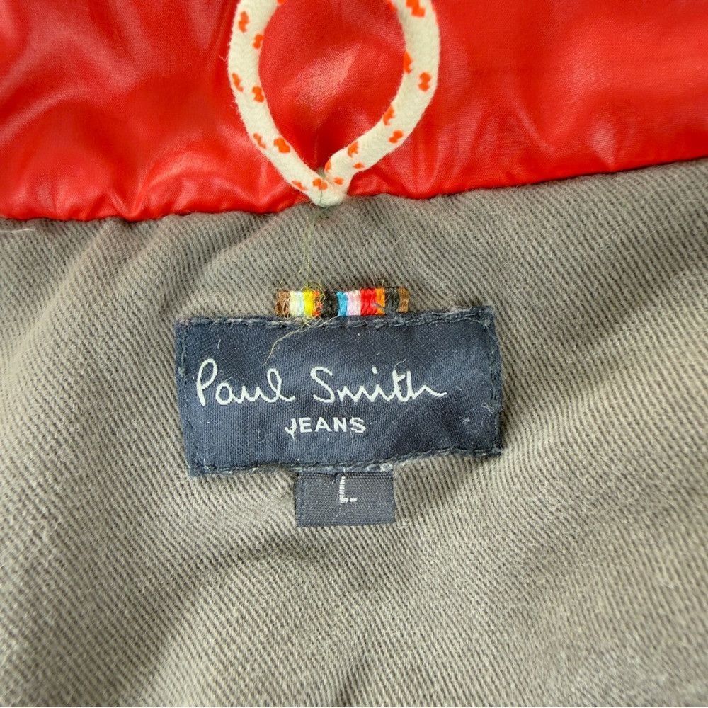 Paul Smith Paul Smith Jeans Women's Size Large Red Goose Down Puffer V Size L / US 10 / IT 46 - 2 Thumbnail