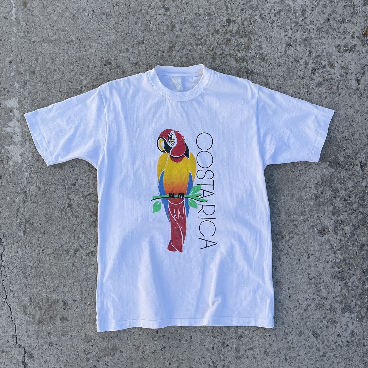 Vintage Vintage T-shirts Costa Rica Parrot Logo Y2K 90s Spain Size US M / EU 48-50 / 2 - 1 Thumbnail