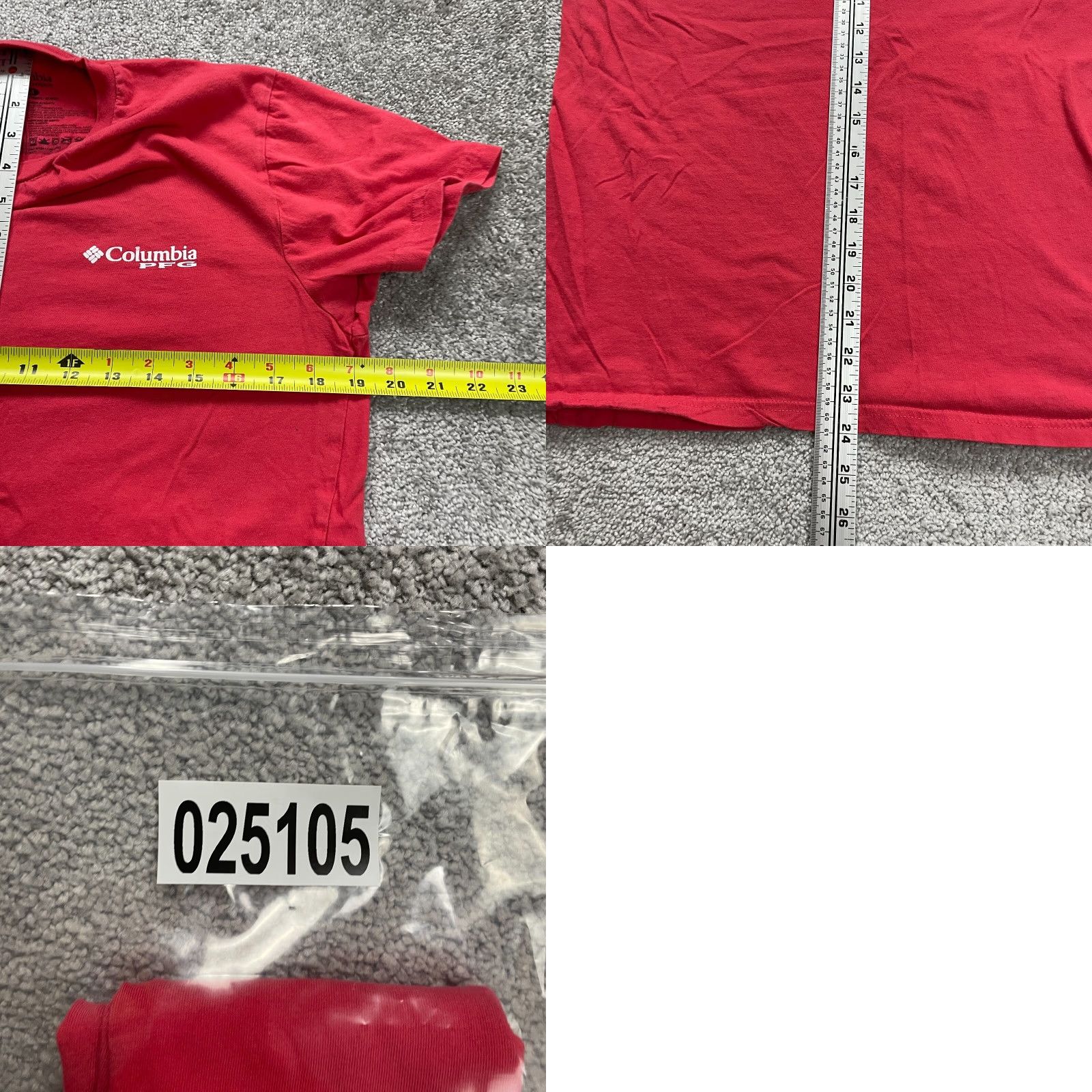 Vintage Columbia PFG T-Shirt Mens M Red Short Sleeve Crew Neck Casual Tee Size US M / EU 48-50 / 2 - 8 Thumbnail