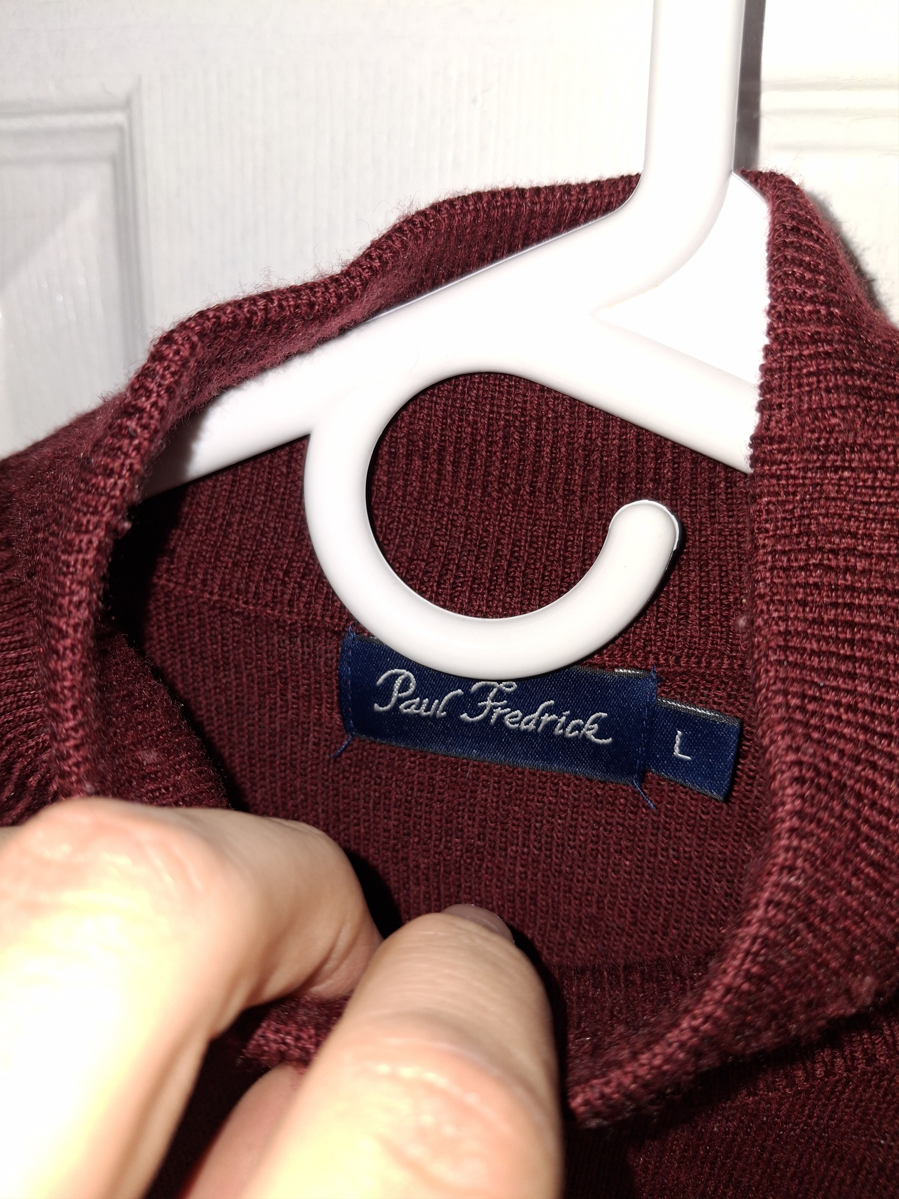 Paul Fredrick Paul Fredrick Men's Mock Neck Sweater Size US L / EU 52-54 / 3 - 2 Thumbnail