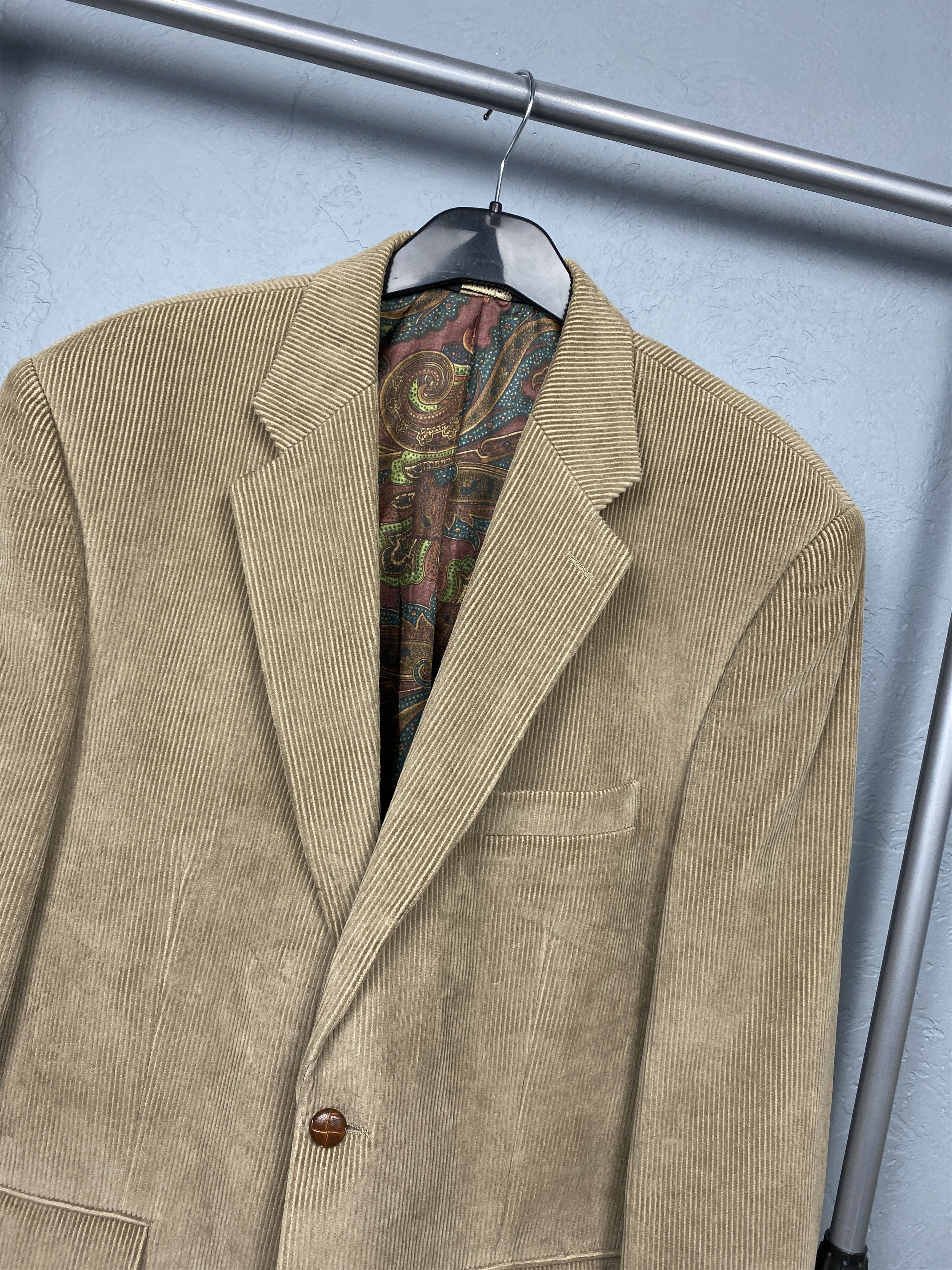 Polo Ralph Lauren Polo Ralph Lauren Vintage Mens Corduroy Blazer Jacket Size US L / EU 52-54 / 3 - 2 Thumbnail