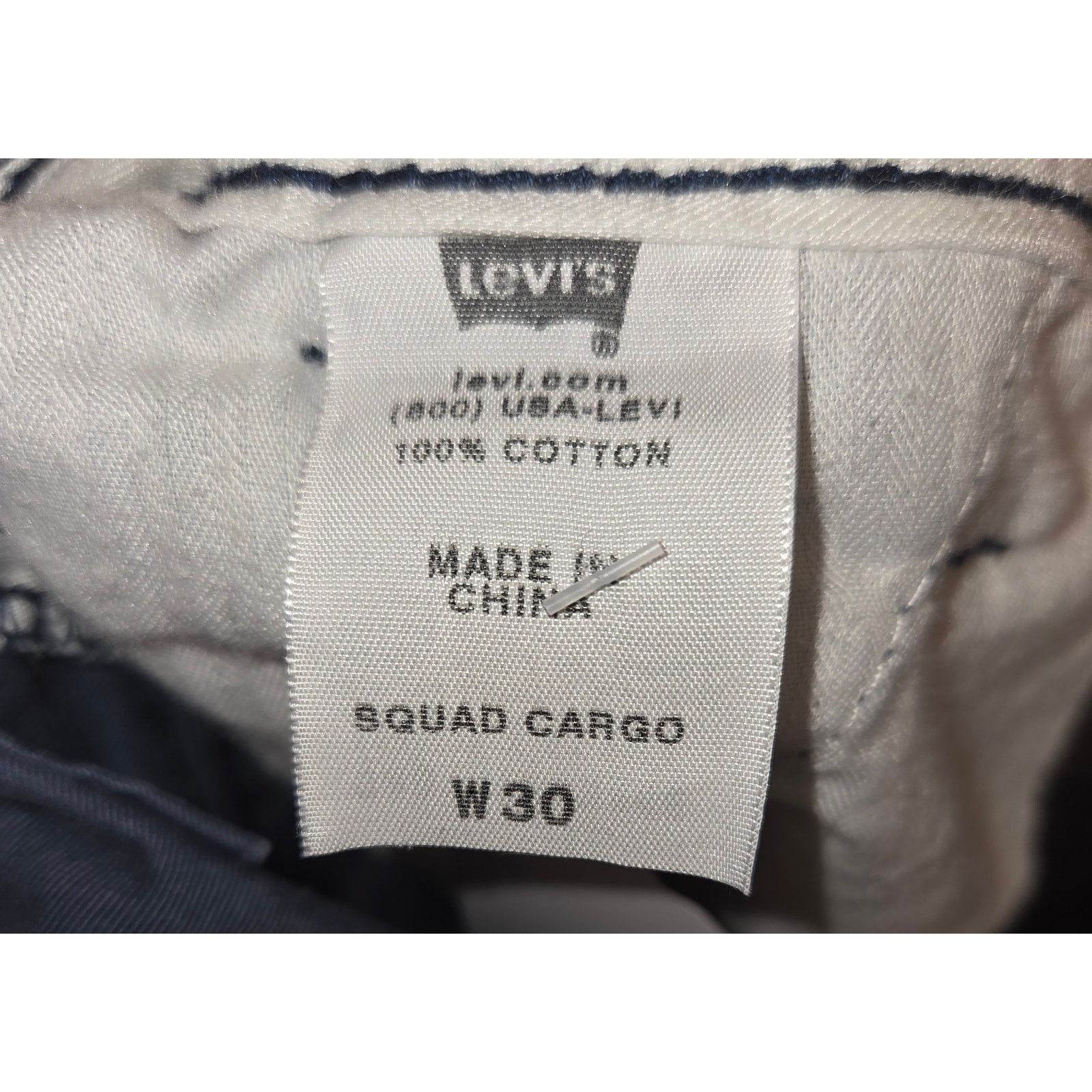 Levi's Levi's Blue Squad Cargo Shorts - Men's Size 30 Size US 30 / EU 46 - 4 Thumbnail